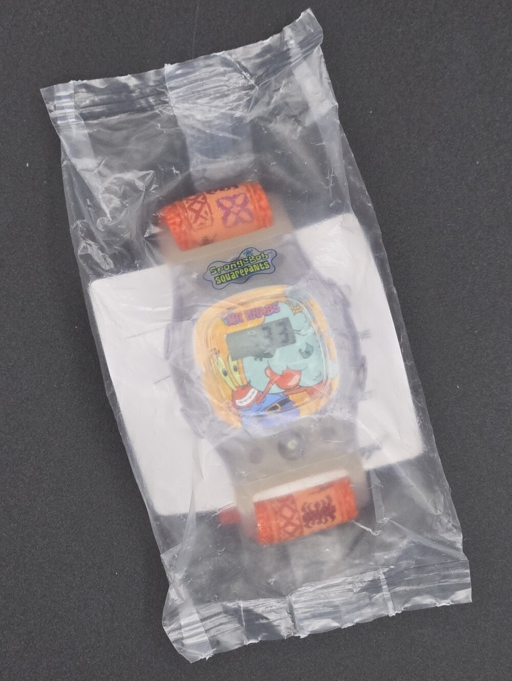 Vintage Mr Krabs Spongebob Sqaurepants Kellogs Novelty Kids Watch